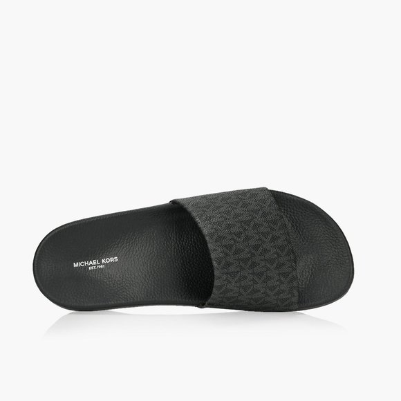 🎁 MICHAEL KORS MENS Jake Logo Slide Sandal - Picture 6 of 7